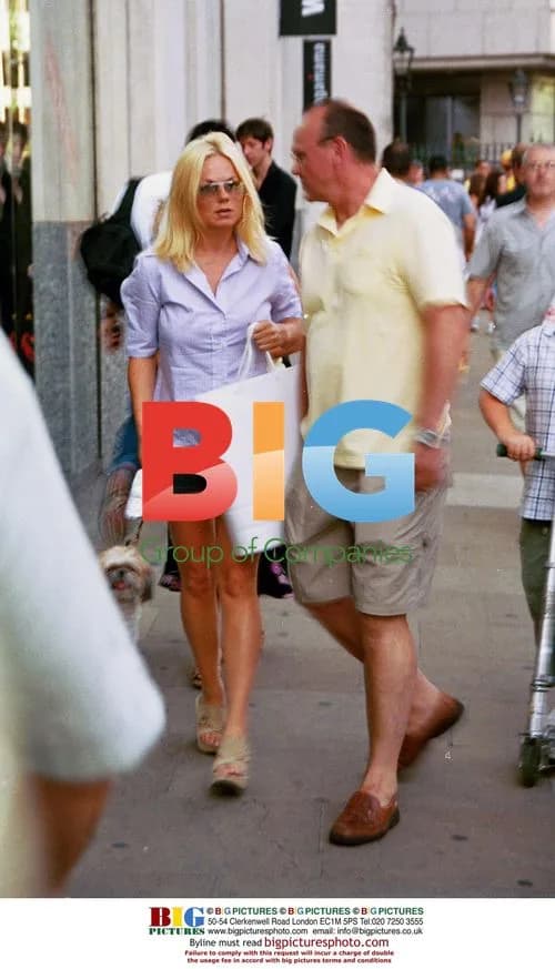 Geri Halliwell on Kensington High Street