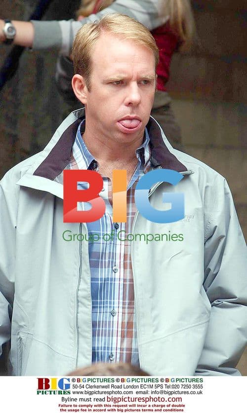 Jason Connery on Film Set in Edinburgh