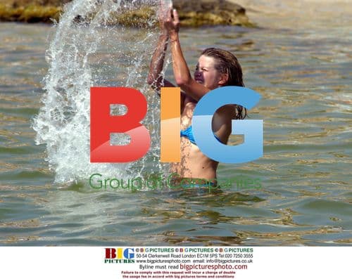 Popl Idol Singer Haley Evetts on Beach