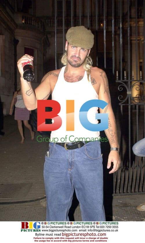 Singer Shane from Westlife at 'The Man Who Sued God' party