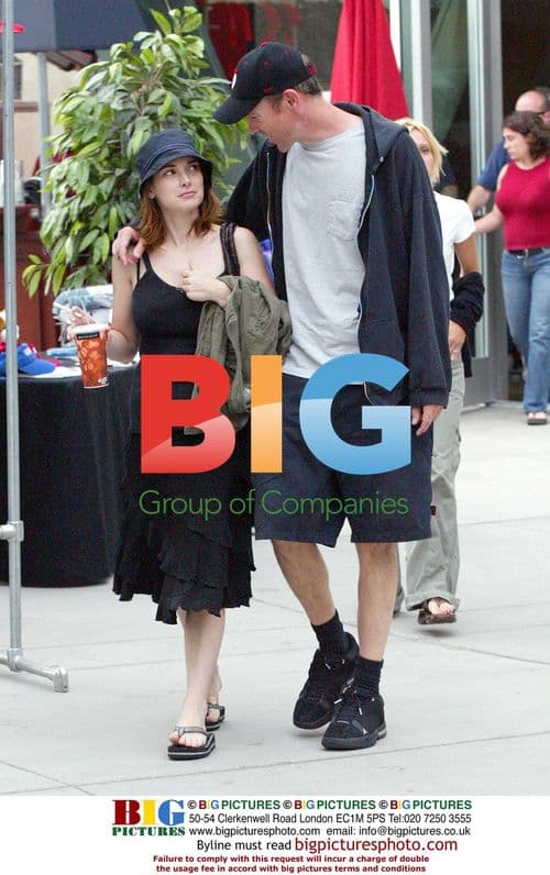 Winona Ryder and boyfriend Page Hamilton go to lunch and movie