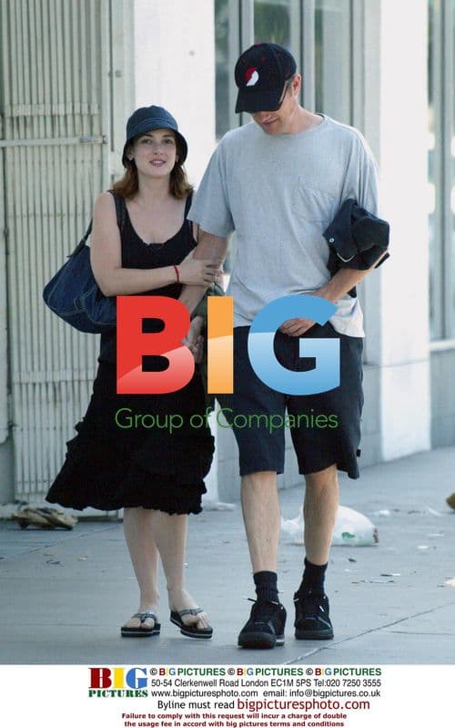 Winona Ryder and Page Hamilton out in Hollywood