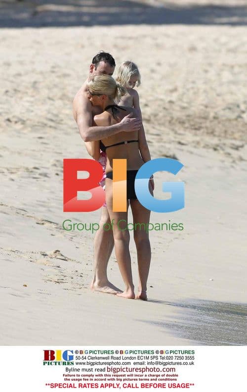 Ulrika Jonsson with 'Mr Right' on Caribbean Vacation