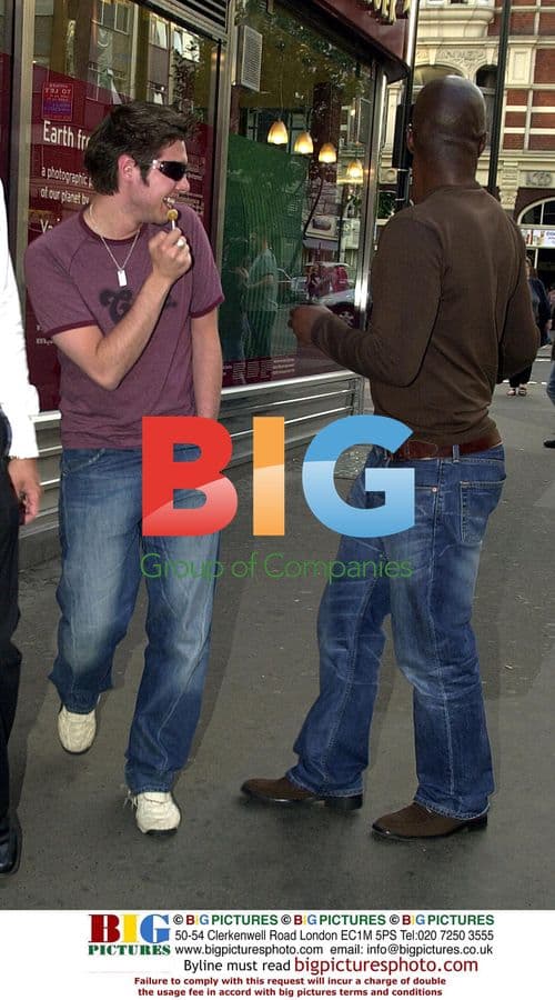 David Sneddon and friend at Browns London