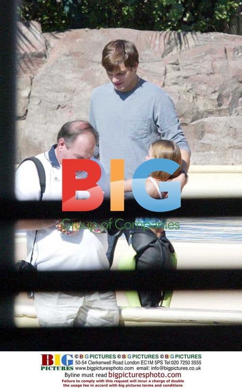 Ashton Kutcher and Demi Moore's Family Outing