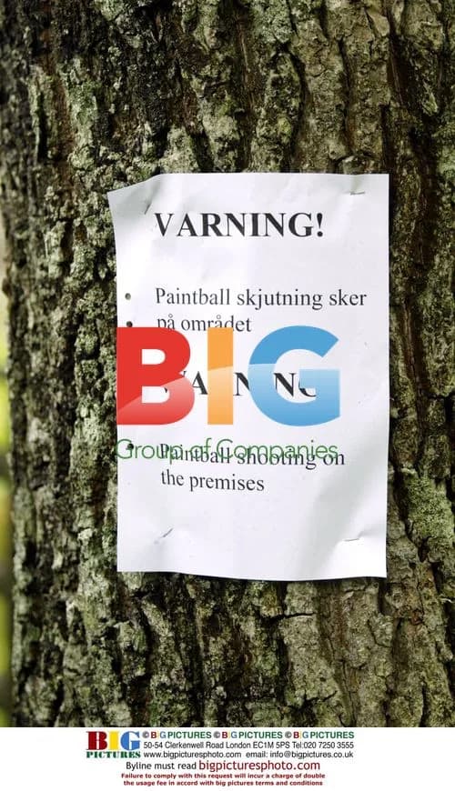Warning signs at Ulrika's wedding