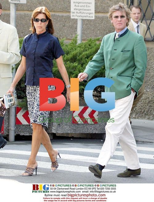 Ernst August and Princess Caroline at Salzburg Festival 2003