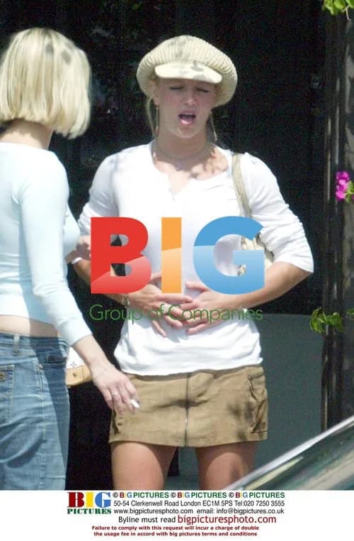 Britney Spears Meets Friends for Lunch in Santa Monica