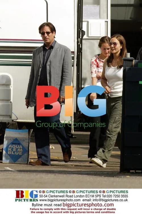 Andy Garcia on set of 'The Lazarus Child'