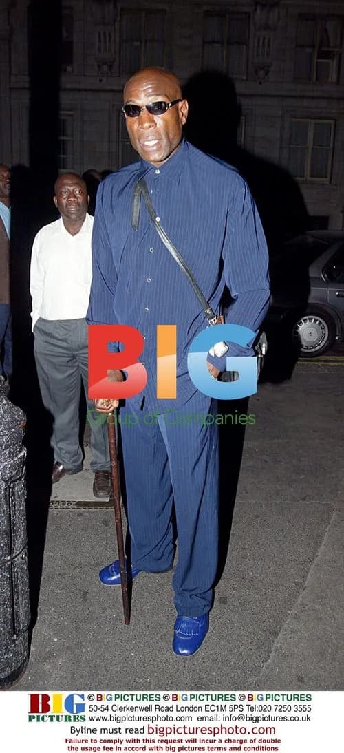 Boxer Frank Bruno Spotted Out in London