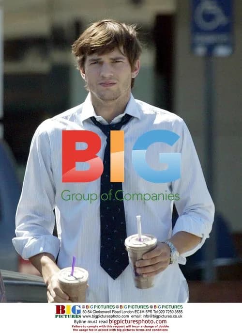 Ashton Kutcher at Coffee Shop