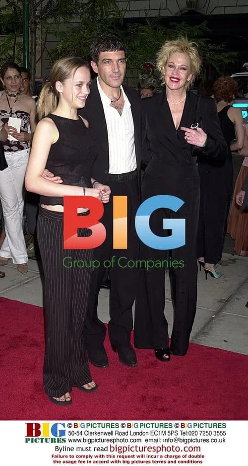 Antonio Banderas and Melanie Griffith at Film Premiere