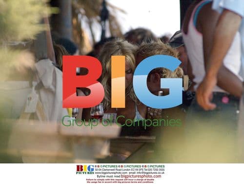 Meg Matthews Lunches with Daughter and Boyfriend in Spain