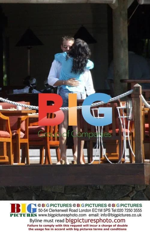 Dannii Minogue on Holiday in Mauritius