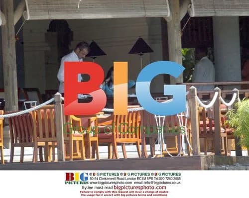 Dannii Minogue on Vacation in Mauritius