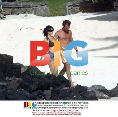 Dannii Minogue on Holiday in Mauritius