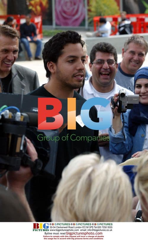 David Blaine Spotted in London