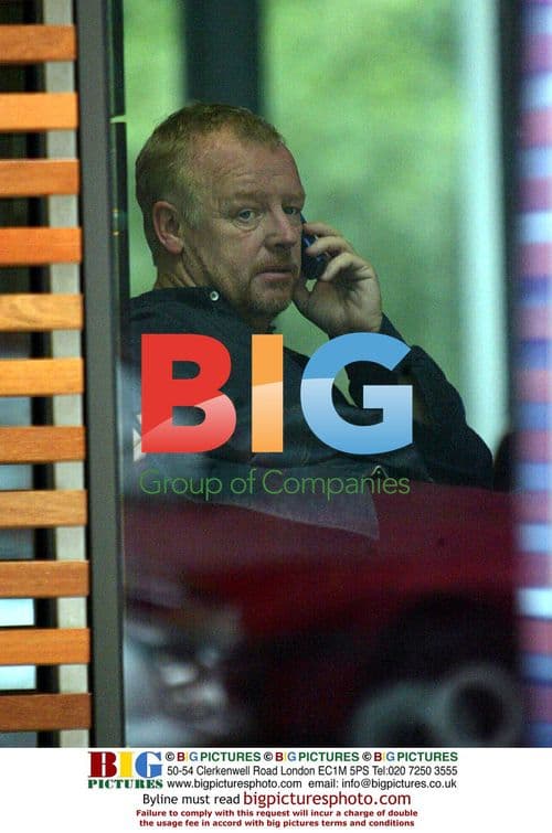 Les Dennis Upset After Call in North London
