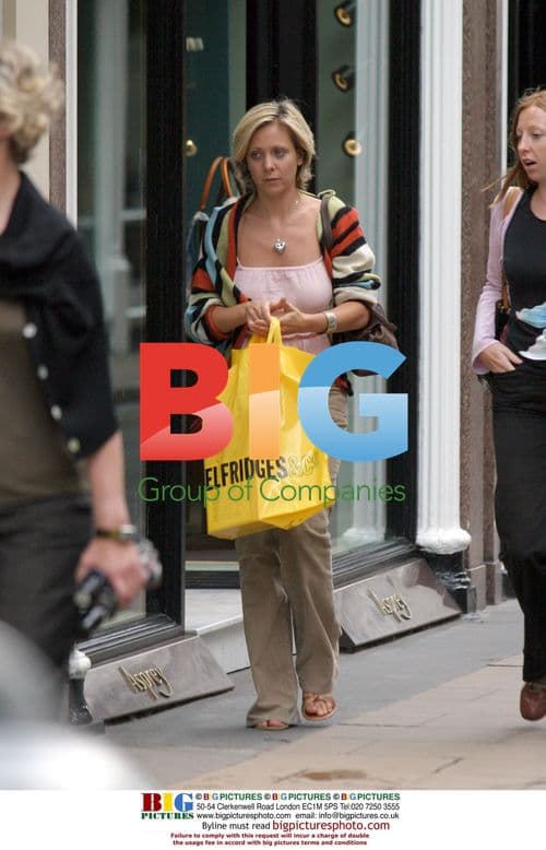 Kerrie Taylor Shopping in London