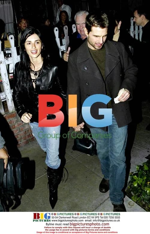 Penelope Cruiz and Tom Cruise at the Ivy