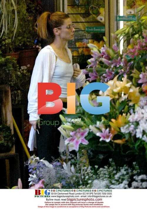 Sandra Bullock Leaving Gym