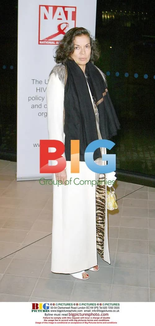 Bianca Jagger at Diana Princess of Wales Lecture