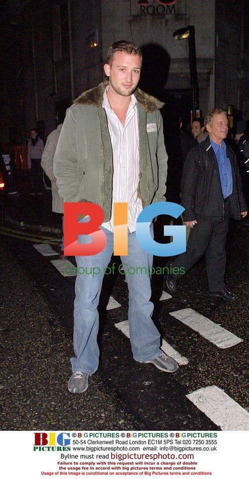 Spencer at Now Magazine Christmas Party