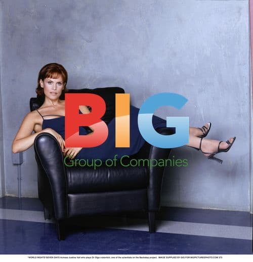 SEVEN DAYS Actress Justina Vail as Dr Olga Vukavitch