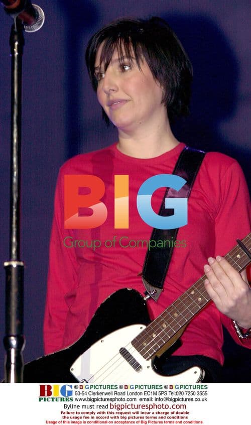 Sharleen Spiteri Performs at Capital Fm's Christmas Live Show 2003
