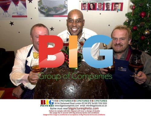 Celebrity Trio Launch Luxury Christmas Pudding