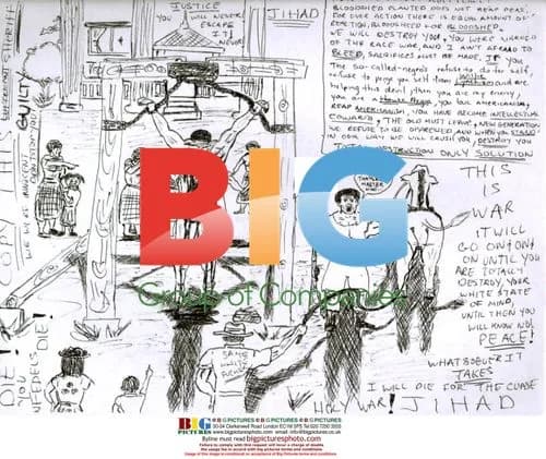 Jailhouse Sketches by Lee Boyd Malvo