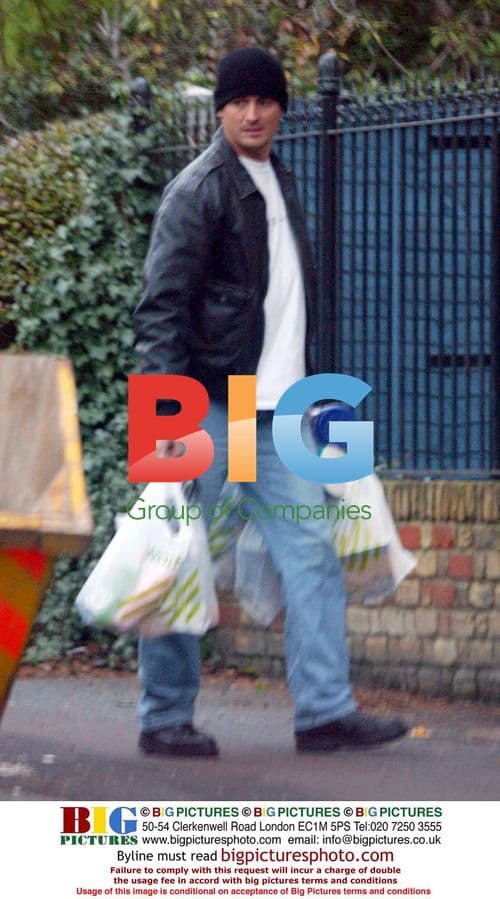 Jessie Wallace and Dave Morgan in North London