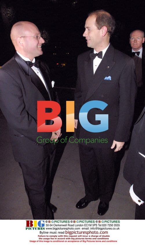 Prince Edward at Grosvenor House Hotel