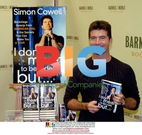 Simon Cowell Promotes Book