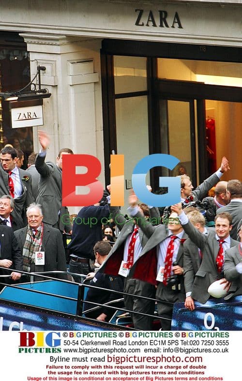England Rugby World Cup Victory Parade