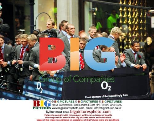 England Rugby World Cup Celebration