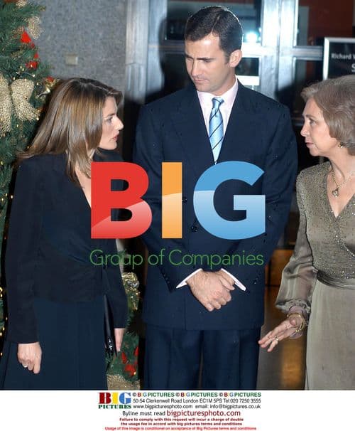Spanish Royal Family at Teatro Real Gala Concert