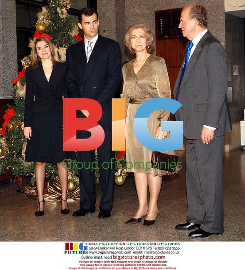 Spanish Royal Family at Teatro Real Gala Concert
