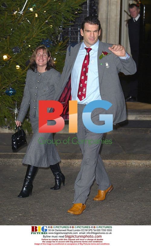 England Rugby Team at No 10 Downing Street