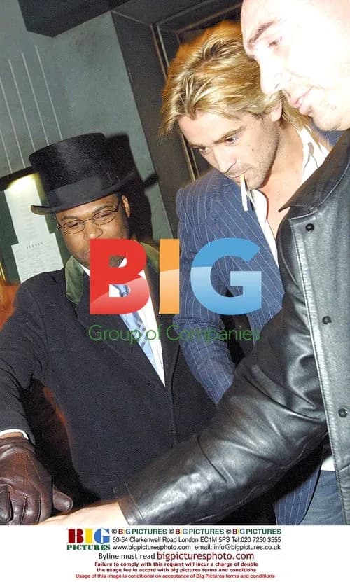Colin Farrell Leaves Ivy Restaurant