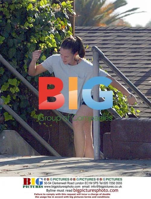 Jennifer Garner Stair Workout