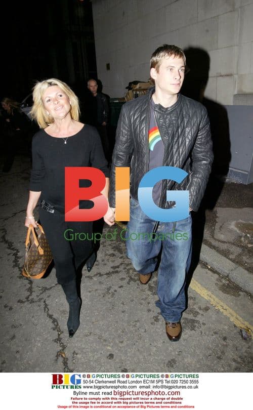 Singer Lee Ryan Arriving for Charity Event