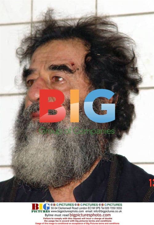 Saddam Hussein Captured by U.S. Army
