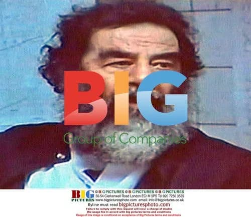 Captured Iraqi Leader Saddam Hussein