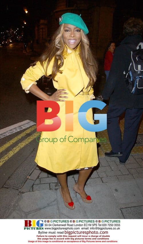 Ebony Thomas at Masks Party in London