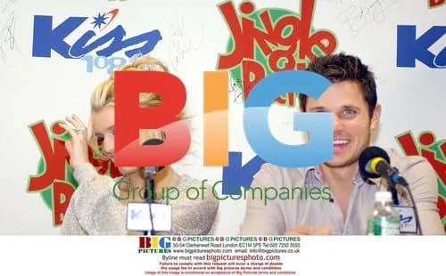 Jessica Simpson and Nick Lachey at Jingle Ball
