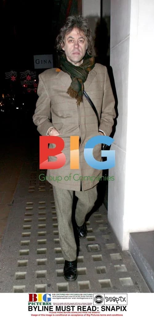 Sir Bob Geldof on Bond Street