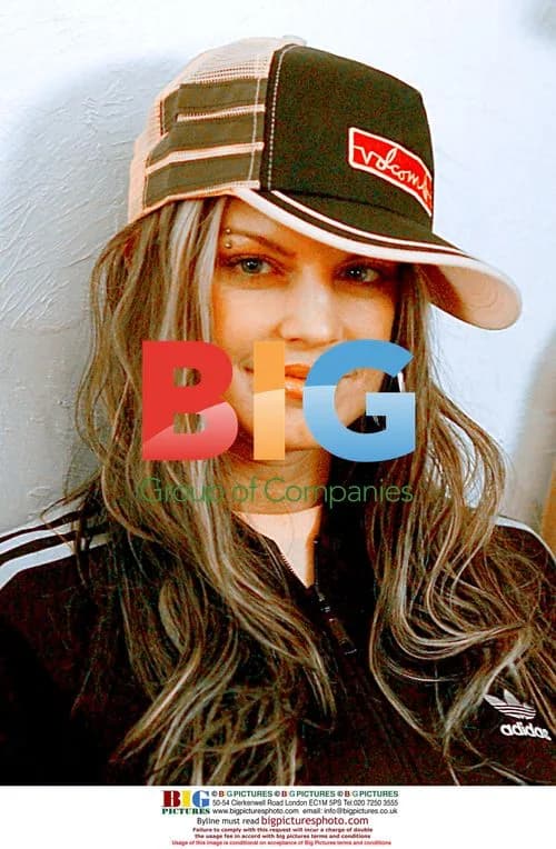 Fergie of The Black Eyed Peas at Photo Shoot