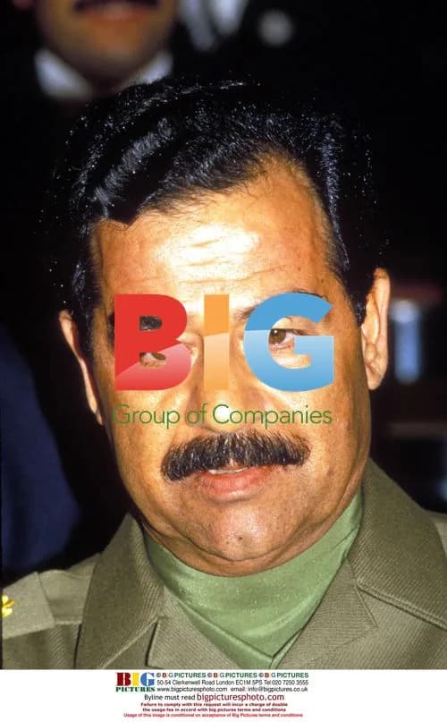 Captured Iraqi President Saddam Hussein