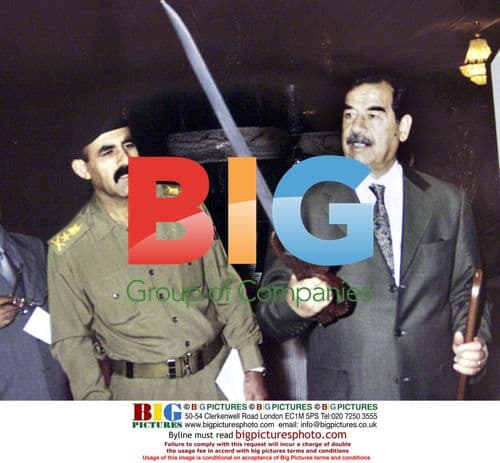 Captured Iraqi President Saddam Hussein